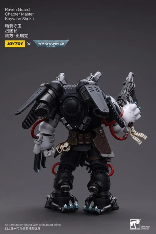 Warhammer 40K Raven Guard Chapter Master Kayvaan Shrike 1/18 Scale Figure 5 Warhammer 40K Raven Guard Chapter Master Kayvaan Shrike 1/18 Scale Figure - Image 3