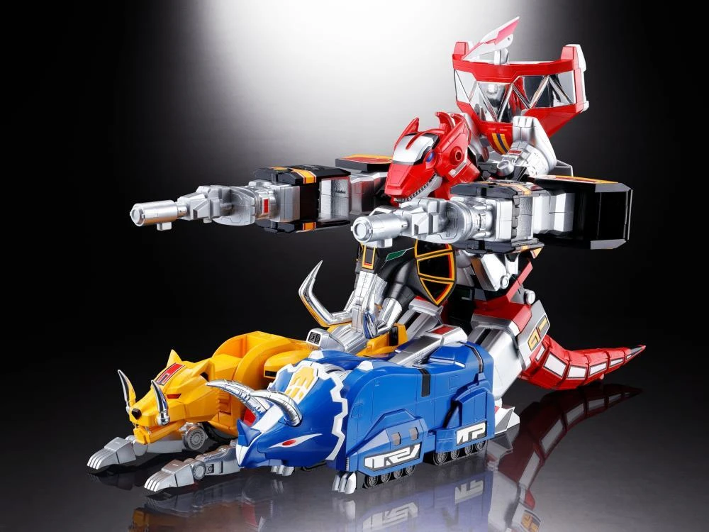 Bandai Power Rangers Soul Of Chogokin GX-72 Megazord 12 Bandai Power Rangers Soul Of Chogokin GX-72 Megazord - Image 10