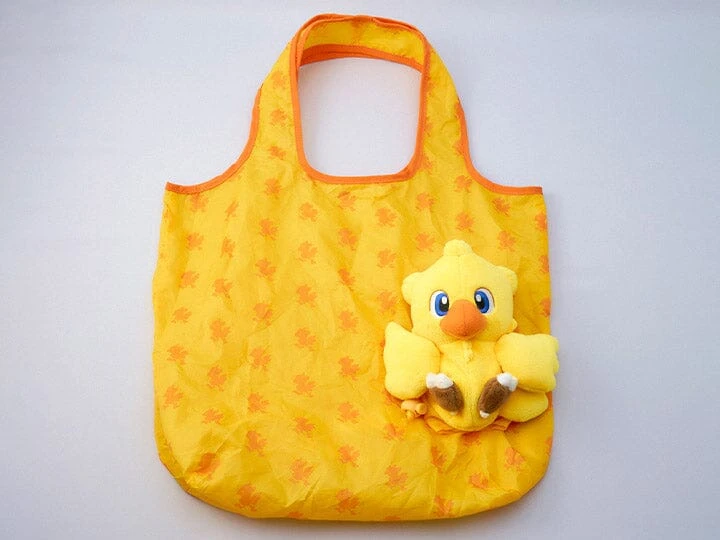Final Fantasy Chocobo Plush Eco Bag 3 Final Fantasy Chocobo Plush Eco Bag