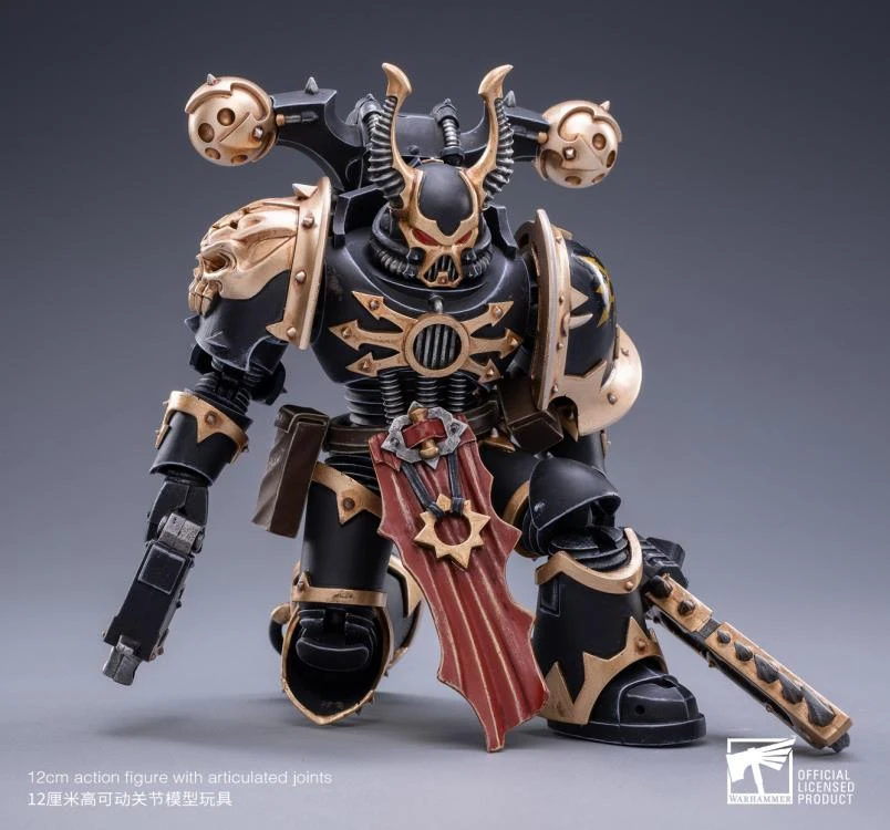 Warhammer 40K Black Legion Brother Talas 1/18 Scale Figure 5 Warhammer 40K Black Legion Brother Talas 1/18 Scale Figure - Image 3