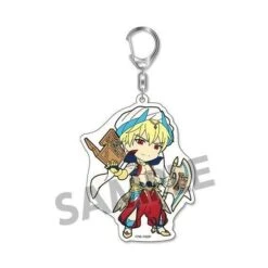 Fate Grand Order Pikuriru Caster Gilgamesh Character Acrylic Key Chain Vol.5
