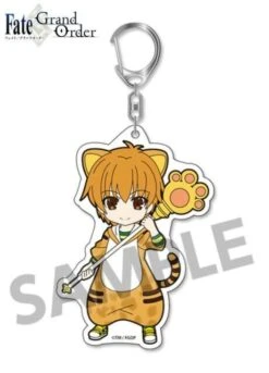 Pic-Lil! Pikuriru Fate/Grand Order Trading Acrylic Keychain 5 Lancer Jaguar Man