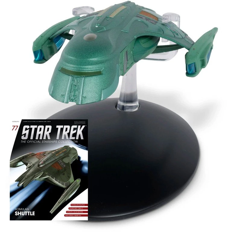 Star Trek Starships Collection #77 Romulan Shuttle 3 Star Trek Starships Collection #77 Romulan Shuttle