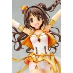 The Idolmaster Cinderella Girls Shimamura Uzuki (Party Time Gold) 1/8 Scale Figure