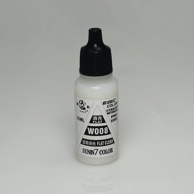 Sunin Acrylic Basic Color W008 Flat Clear (Flat) 3 Sunin Acrylic Basic Color W008 Flat Clear (Flat)