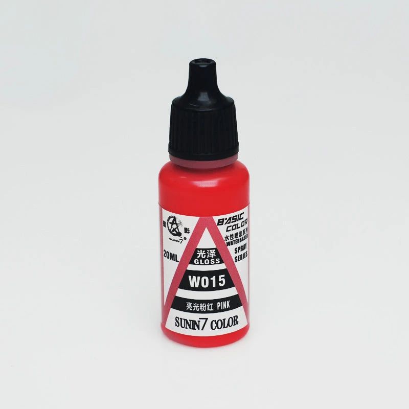 Sunin Acrylic Basic Color W015: Pink (Gloss) 3 Sunin Acrylic Basic Color W015: Pink (Gloss)