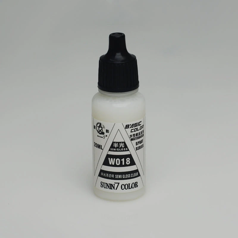 Sunin Acrylic Basic Color W018: Semi Gloss Clear (Semi Gloss) 3 Sunin Acrylic Basic Color W018: Semi Gloss Clear (Semi Gloss)