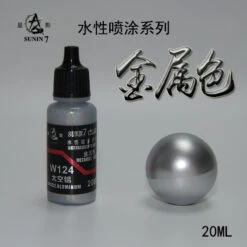 Sunin Acrylic Metal Color W124: Space Aluminum