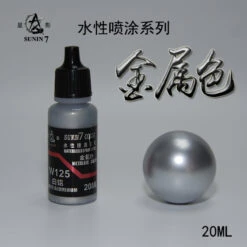 Sunin Acrylic Metal Color W125: White Aluminum