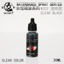Sunin Acrylic Clear Color W202: Clear Black