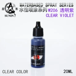 Sunin Acrylic Clear Color W206: Clear Violet