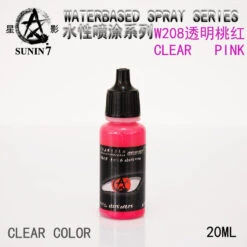 Sunin Acrylic Clear Color W208: Clear Pink