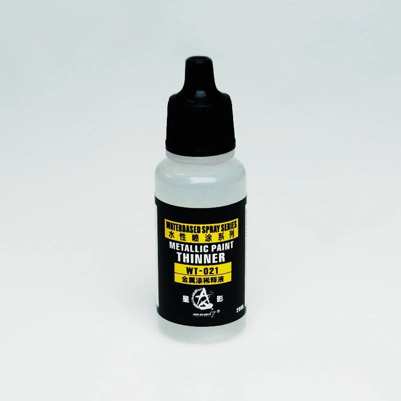 Sunin Acrylic Thinner WT-021: Metallic Paint Thinner 20ML 3 Sunin Acrylic Thinner WT-021: Metallic Paint Thinner 20ML