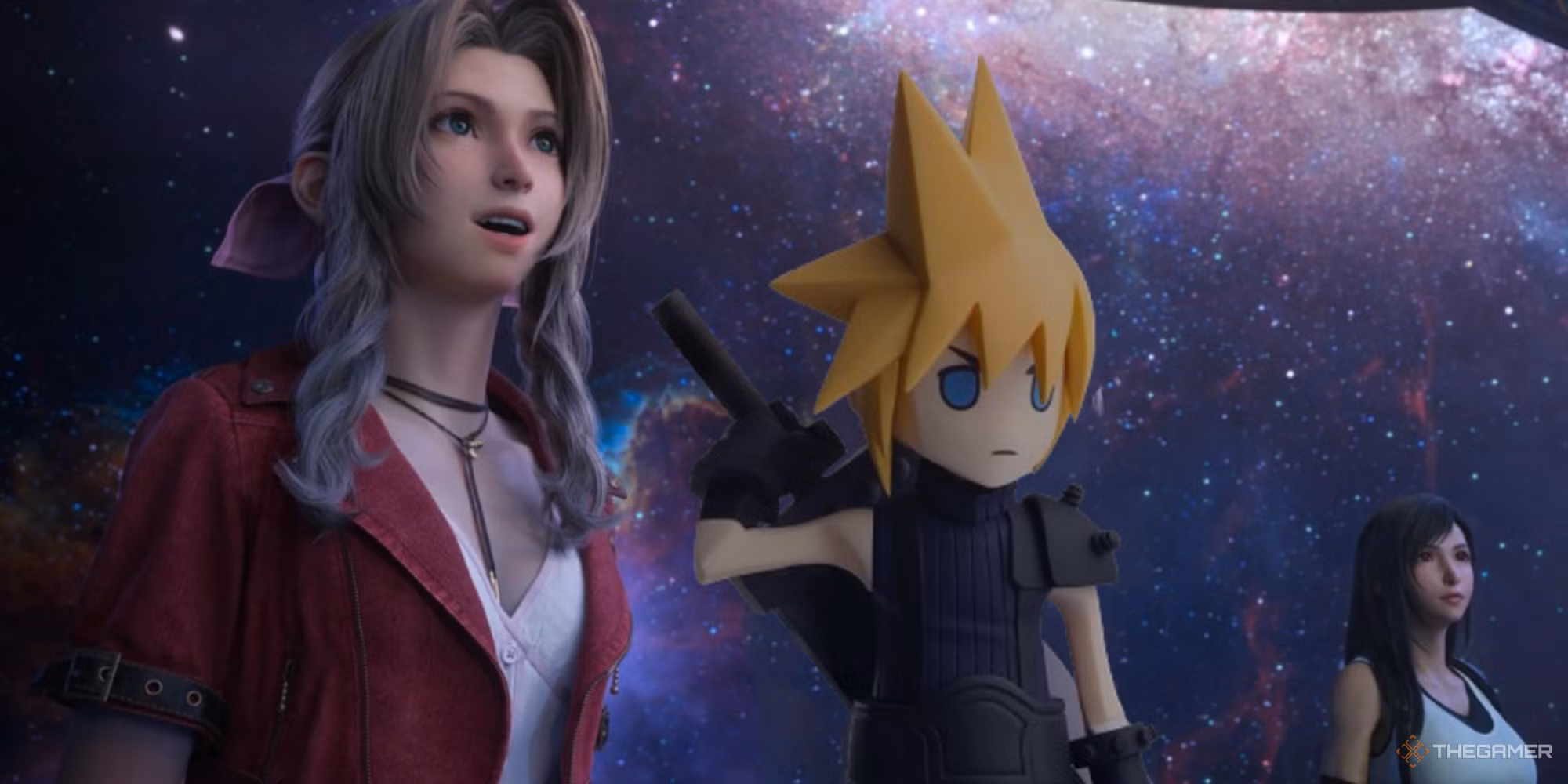 Front Page -Cheap Figures Store static figure cloud with aerith and tifa in final fantasy 7 rebirth